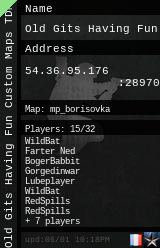 Old Gits Having Fun Custom Maps TDM