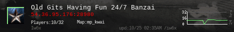 Old Gits Having Fun 24/7 Banzai
